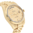 Rolex 18K Yellow Gold 36mm Day-Date President 118238-0103 Engraved Mint Condition