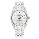 Rolex Datejust 36mm Stainless Steel 16030 Silver Index Dial Jubilee Circa - 1988