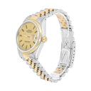 Rolex Datejust 36mm 16013 Two Tone Champagne Linen Dial Jubilee Circa 1986