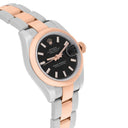 Discontinued Rolex Datejust 179161 Ladies 26mm Black Dial Two Tone Rose 2020