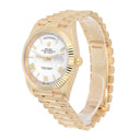 Rolex Day-Date 40 Presidential 228238 White Dial Yellow Gold Watch Complete