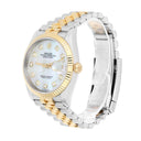 Rolex Datejust 36 mm 126233 White Mother of Pearl Dial Two Tone Jubilee Watch
