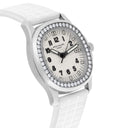 Patek Philippe Aquanaut 5067A White Dial Ladies Watch with Diamonds Papers 2010