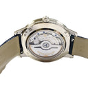 Jaeger Le Coultre Rendez Vous Perpetual Calendar Q3493420 White Gold with Black Leather Watch White Dial