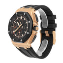 Audemars Piguet 26401RO.OO.A002CA.02 Royal Oak Offshore Black Dial Black Leather