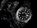 Rolex Explorer II Black PVD/DLC Coated Stainless Steel Watch White Numerals Bezel 216570