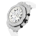 Audemars Piguet Royal Oak Offshore Chronograph 25940SK.OO.D002CA.02 43mm White Dial Diamond Case Watch