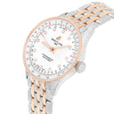 Breitling Navitimer U17327211A1U1 36mm White MOP Diamond Dial Stainless Steel & Rose Gold Watch