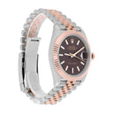 Rolex Datejust 126331-0002 41mm Jubilee Chocolate Dial Stainless Steel & Rose Gold Watch - 2025