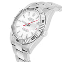 Rolex Datejust Turn-O-Graph 36mm White Dial Fluted Bezel Oyster Watch 116264