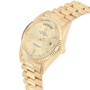Rolex Day-Date 18038 36mm Champagne Dial With President Yellow Gold Bracelet Watch