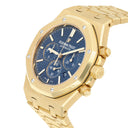Audemars Piguet Royal Oak 26320ba.oo.1220ba.02 41mm Blue Chronograph Dial Yellow Gold Watch - 2017
