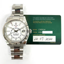 Rolex Sky-Dweller 336934-0003 42mm Stainless Steel with White Dial Watch 2024