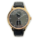 Patek Philippe Complications 40.5mm 5235/50R-001 Rose Gold With Black Leather Watch Black Dial MINT 2019