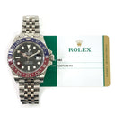 Rolex GMT-Master II  126710BLRO Jubilee Steel Watch Black Dial  "Pepsi" Bezel 2019
