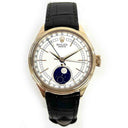 Rolex Cellini Moonphase 39mm 50535 18K Rose Gold with White Dial Watch 2019