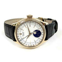 Rolex Cellini Moonphase 39mm 50535 18K Rose Gold with White Dial Watch 2019