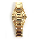 Rolex Day-Date 118205 36mm Oyster Rose Gold Watch Champagne Roman Dial 2004