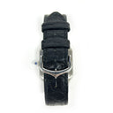Cartier Santos-Dumont W2SA0011 Stainless Steel & Rose Gold Watch Silver Roman Dial
