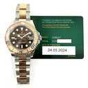 Rolex Yacht-Master 268621-0003 37mm  Stainless Steel/18k Rose Gold with Chocolate Dial Watch MINT 2024