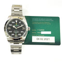 Rolex Air-King 40mm 116900 Oyster Stainless Steel Watch Black Arabic Dial 2021