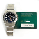 MINT Rolex Explorer II Black Dial 42mm 226570 Oyster Stainless Steel Watch 2022