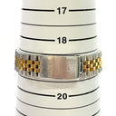 Rolex Datejust 36mm 16233 Jubilee Stainless Steel & Yellow Gold Watch Black Arabic Dial 1992