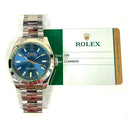 Rolex Milgauss 40mm Blue Index Dial 116400GV Stainless Steel Watch 2017