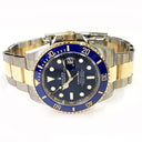 Rolex Two-Tone Submariner 41mm 126613LB Gold/Steel Oyster Watch Blue Dial 2022