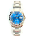 Rolex Datejust 126334-0025 Stainless Steel Watch Blue Roman Dial 2024