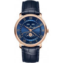 Blancpain Villeret 6654-3640-55B Rose gold With Blue Strap And Blue Dial 2024
