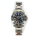 Rolex GMT-Master II Oyster 40mm 116710LN Stainless Steel Watch Black Dial