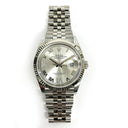 Rolex Datejust 36 Oyster Stainless Steel with Silver Roman Diamond “VI” and “IX” Dial Watch 126234 2021