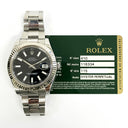 Rolex Datejust II 116334 41mm Stainless Steel with Black Dial Watch 2012
