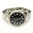 Rolex Datejust II 116334 41mm Stainless Steel with Black Dial Watch 2012