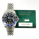 Rolex GMT-Master II  "Batgirl" Jubilee 40mm 126710BLNR Stainless Steel Watch Black Dial NEW 2024