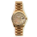 Rolex Day Date 36mm 118235F President Rose Gold Watch Black MOP Diamond Dial MINT 2010