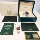 Rolex Yacht-Master 116622 Blue 40mm Platinum Bezel Steel Bracelet Watch 2013