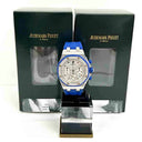 Audemars Piguet Royal Oak Offshore Lady 25986CKZZD020CA02 37mm White Gold with Silver Dial Watch