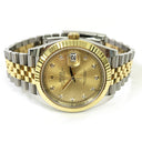 Rolex Datejust 126333-0012 YG/SS Fluted Bezel Champagne Diamond Dial Jubilee Men's Watch 2022