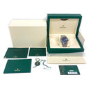 Rolex Sky-Dweller 42mm Jubilee 336934 Stainless Steel Watch Blue Index Dial