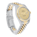 Rolex Datejust 36mm Two Tone Champagne Logo Dial Jubilee 16233 Circa - 1996