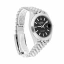 Rolex Datejust 41 Steel Black Index Dial Mens Watch Jubilee Band 126300 - 2017