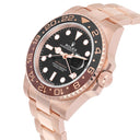 Rolex GMT-Master II 126715CHNR Rootbeer 40mm Oyster Rose Gold Watch Black Dial Box/Papers