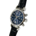 IWC Da Vinci Chronograph IW393402 Stainless Steel with Black Alligator Leather Watch 2018