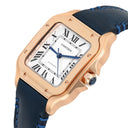 Cartier Santos Rose Gold Automatic Ladies Watch WGSA0028 Medium Complete