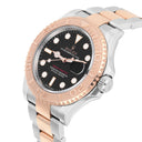 Rolex Yacht-Master 40mm 126621-0002 Two Tone Rose Black Dial Men's Watch - 2024