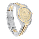 Rolex Datejust 36mm Two Tone Champagne Arabic Dial Jubilee 16233 Circa 1998