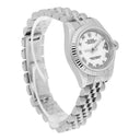 Rolex Lady-Datejust 26mm 179174 Steel & White Gold Watch Roman Dial