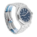 Audemars Piguet Royal Oak 15451ST.ZZ.1256ST.03 Automatic Factory Diamond Bezel Blue Dial 37mm Watch